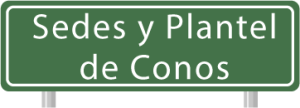 Boton Sedes y Plantel de Conos